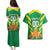 Custom Cricket Windwards Volcanoes Couples Matching Puletasi and Hawaiian Shirt All The Best LAVA Boys