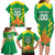 Custom Cricket Windwards Volcanoes Family Matching Long Sleeve Bodycon Dress and Hawaiian Shirt All The Best LAVA Boys