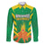 Custom Cricket Windwards Volcanoes Family Matching Off The Shoulder Long Sleeve Dress and Hawaiian Shirt All The Best LAVA Boys