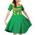Custom Cricket Windwards Volcanoes Family Matching Off Shoulder Short Dress and Hawaiian Shirt All The Best LAVA Boys