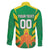 Custom Cricket Windwards Volcanoes Family Matching Short Sleeve Bodycon Dress and Hawaiian Shirt All The Best LAVA Boys
