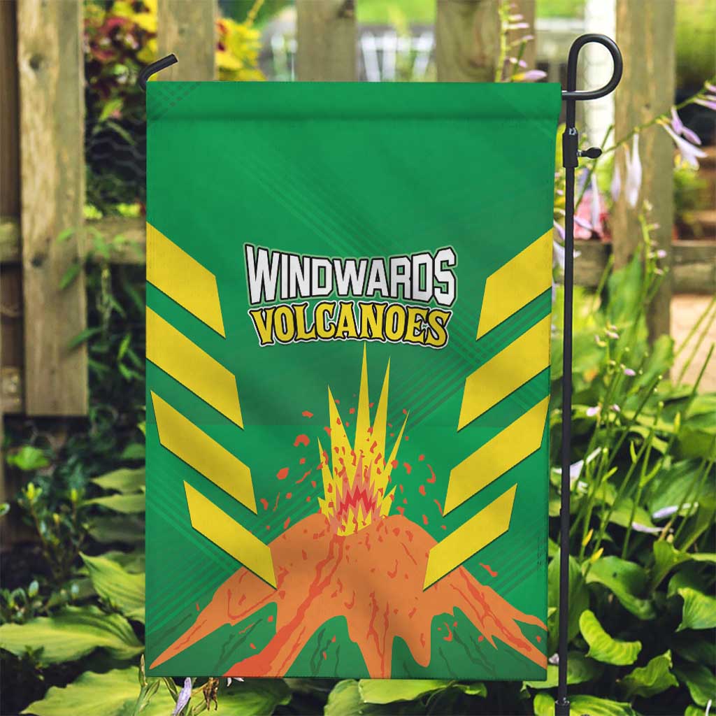 Cricket Windwards Volcanoes Garden Flag All The Best LAVA Boys