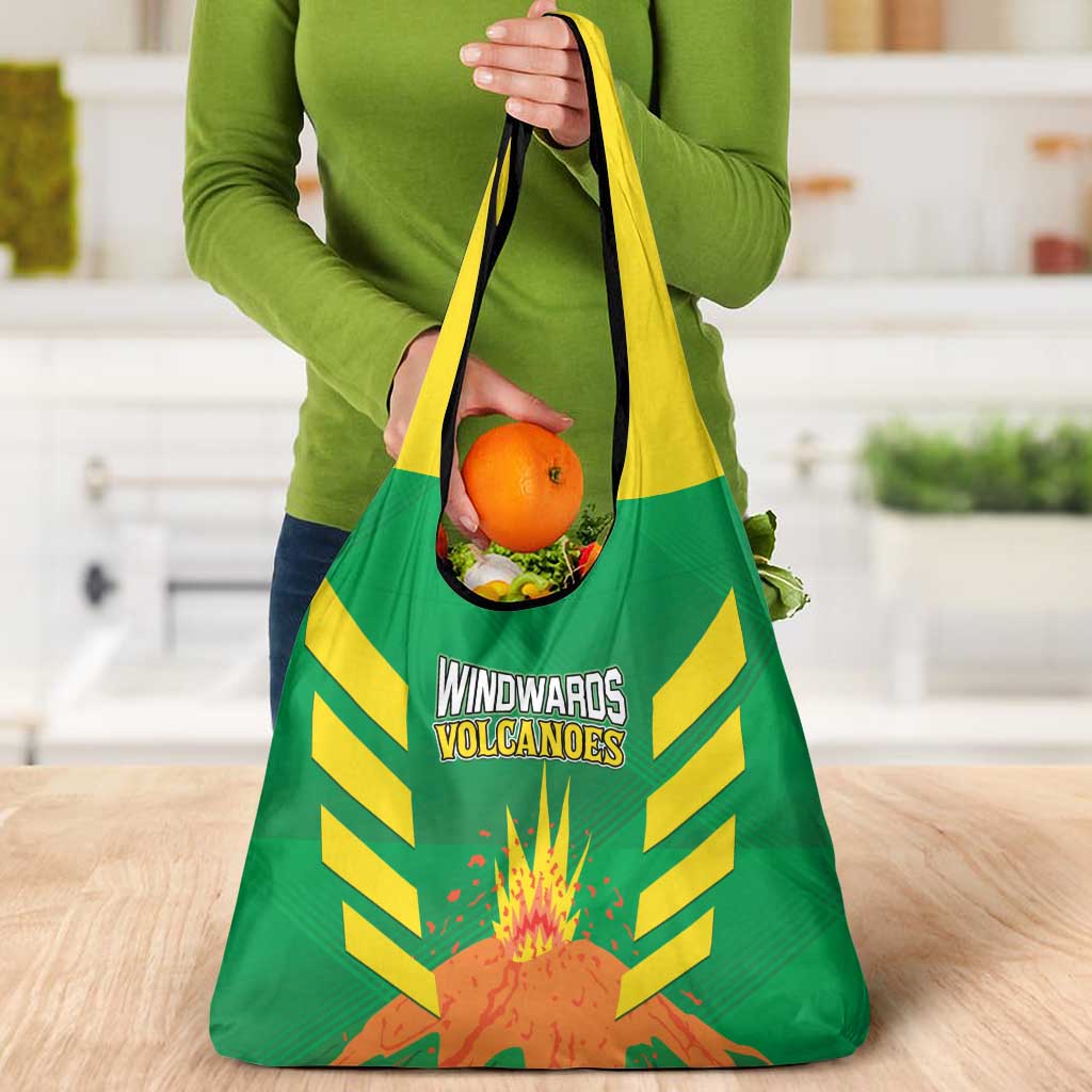 Cricket Windwards Volcanoes Grocery Bag All The Best LAVA Boys