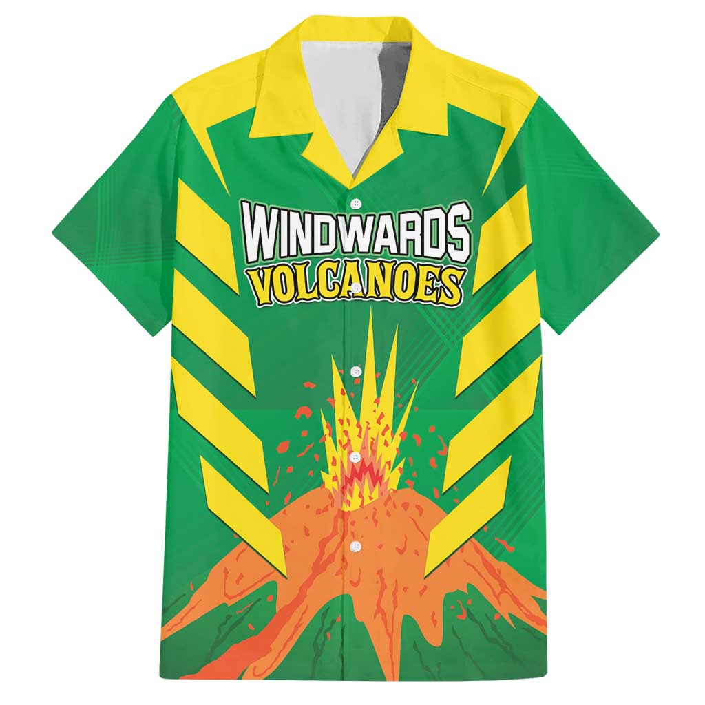 Custom Cricket Windwards Volcanoes Hawaiian Shirt All The Best LAVA Boys