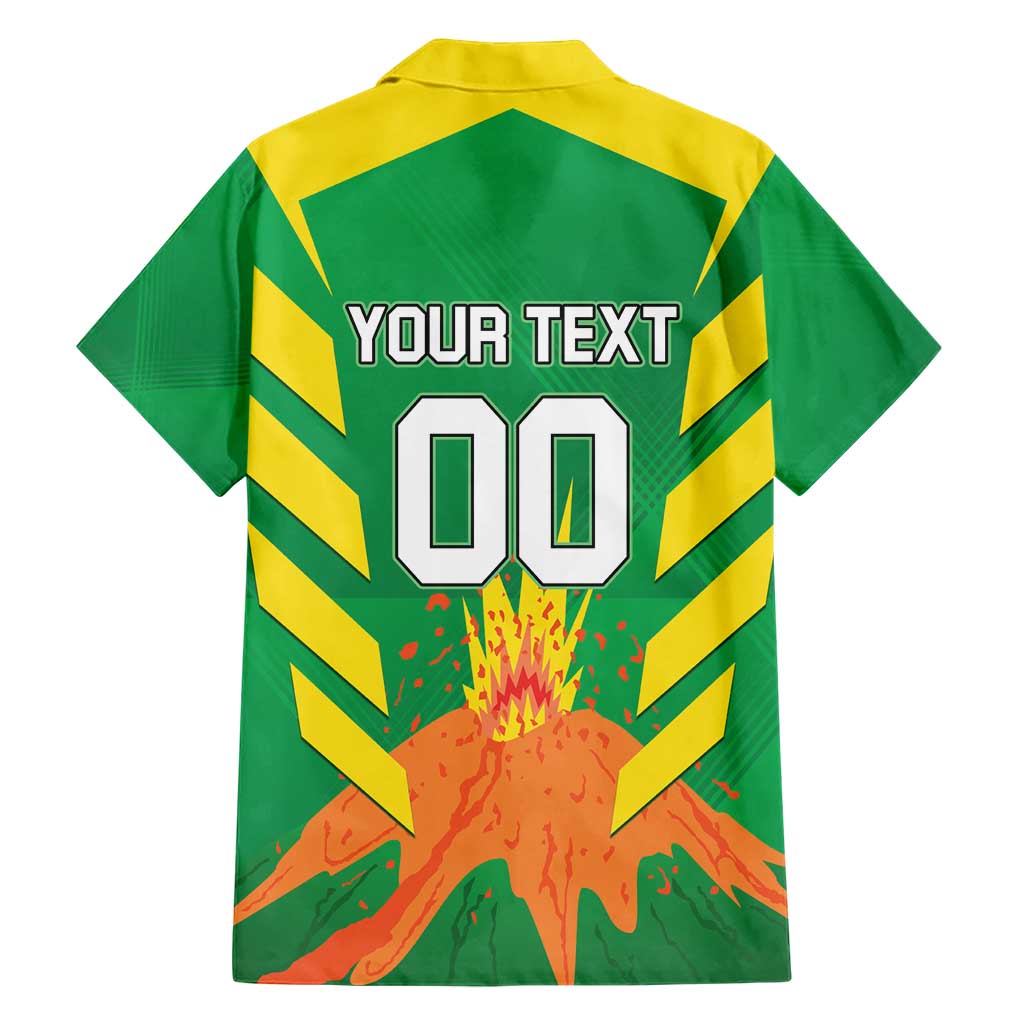 Custom Cricket Windwards Volcanoes Hawaiian Shirt All The Best LAVA Boys