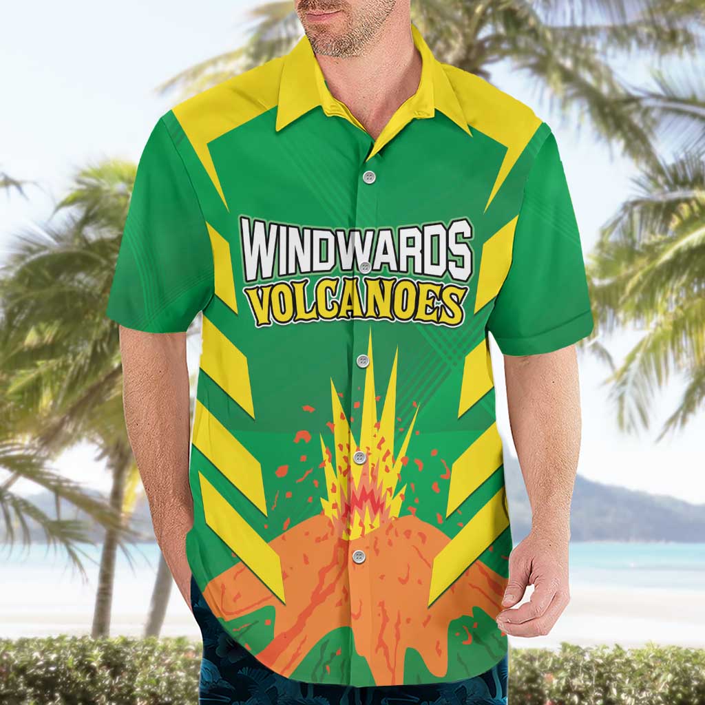 Custom Cricket Windwards Volcanoes Hawaiian Shirt All The Best LAVA Boys