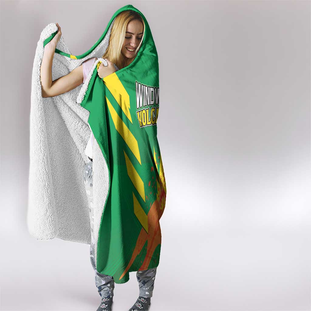Cricket Windwards Volcanoes Hooded Blanket All The Best LAVA Boys