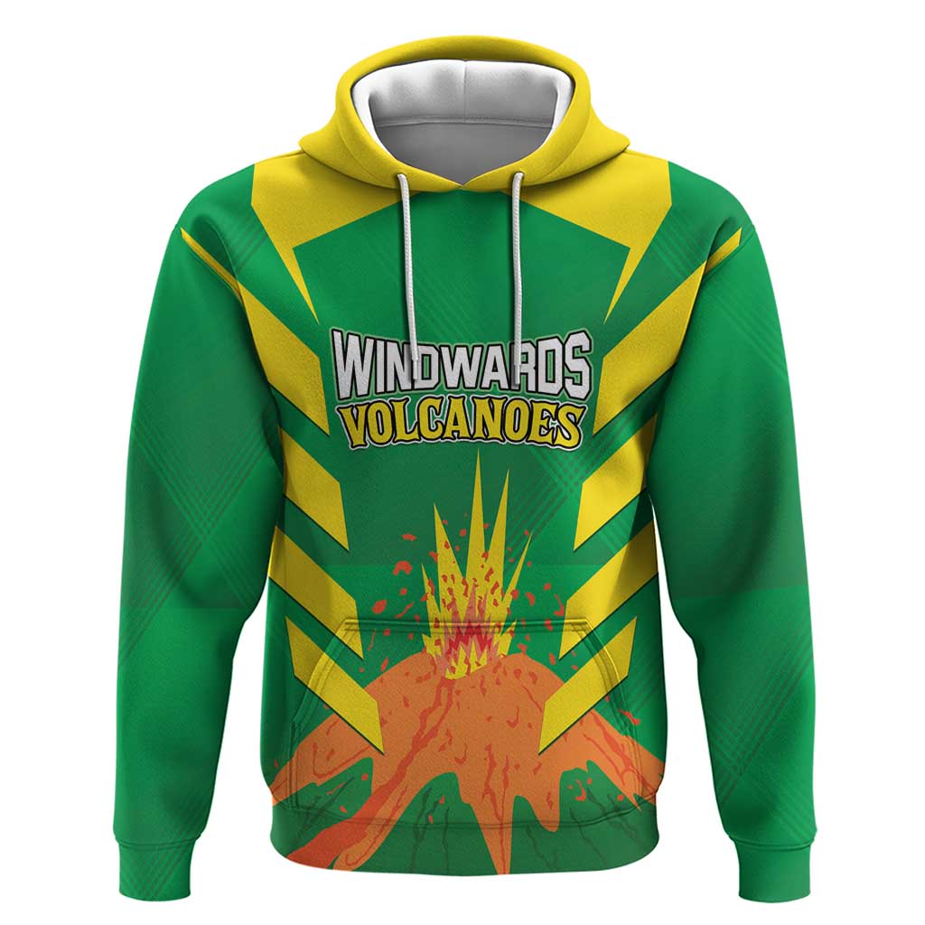 Custom Cricket Windwards Volcanoes Hoodie All The Best LAVA Boys