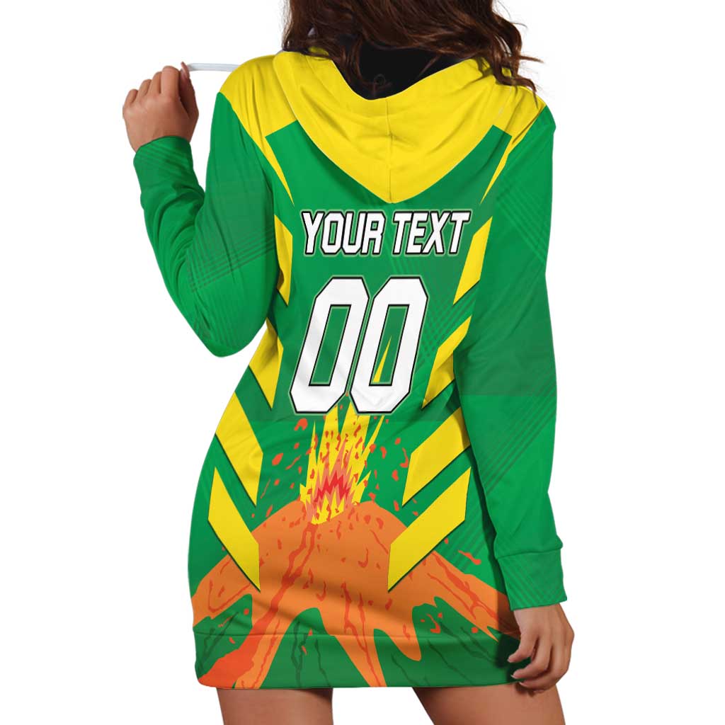 Custom Cricket Windwards Volcanoes Hoodie Dress All The Best LAVA Boys