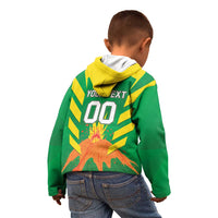 Custom Cricket Windwards Volcanoes Kid Hoodie All The Best LAVA Boys