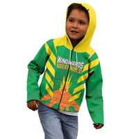 Custom Cricket Windwards Volcanoes Kid Hoodie All The Best LAVA Boys