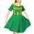 Custom Cricket Windwards Volcanoes Kid Short Sleeve Dress All The Best LAVA Boys