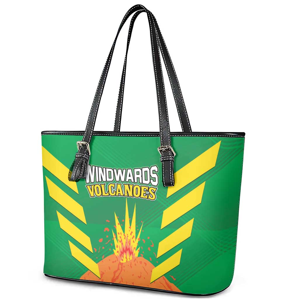 Cricket Windwards Volcanoes Leather Tote Bag All The Best LAVA Boys
