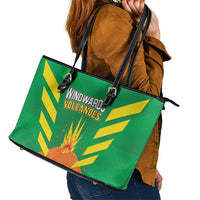Cricket Windwards Volcanoes Leather Tote Bag All The Best LAVA Boys
