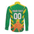 Custom Cricket Windwards Volcanoes Long Sleeve Button Shirt All The Best LAVA Boys