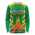Custom Cricket Windwards Volcanoes Long Sleeve Shirt All The Best LAVA Boys