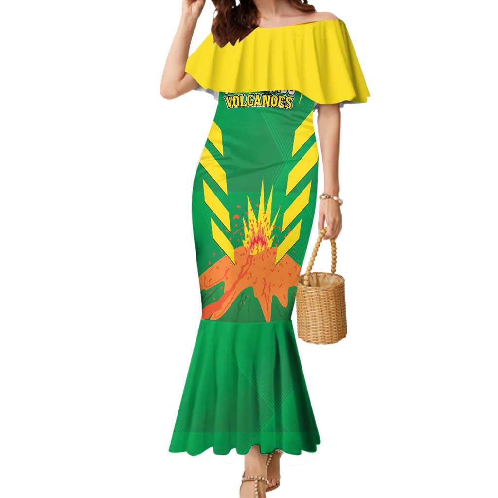 Custom Cricket Windwards Volcanoes Mermaid Dress All The Best LAVA Boys