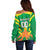 Custom Cricket Windwards Volcanoes Off Shoulder Sweater All The Best LAVA Boys