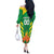 Custom Cricket Windwards Volcanoes Off The Shoulder Long Sleeve Dress All The Best LAVA Boys