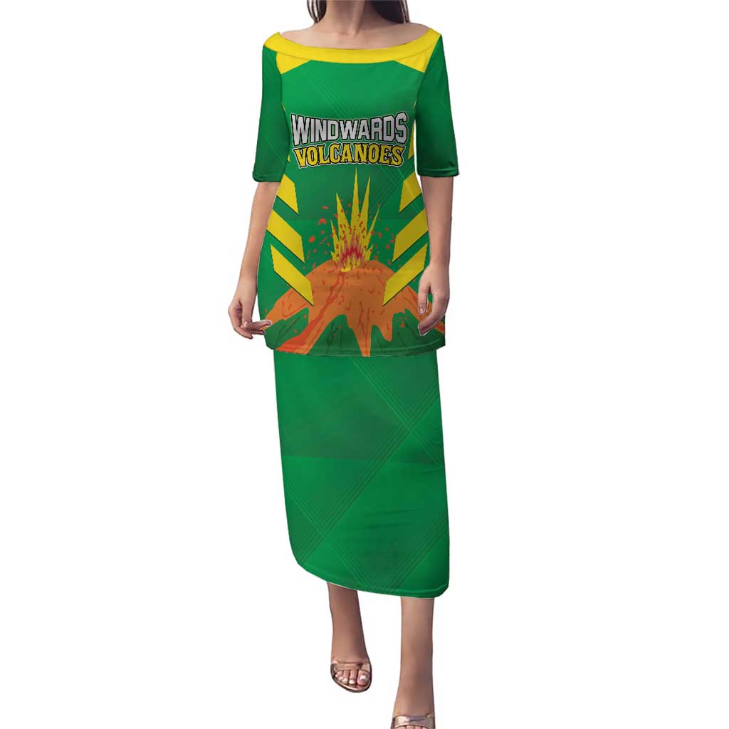 Custom Cricket Windwards Volcanoes Puletasi All The Best LAVA Boys