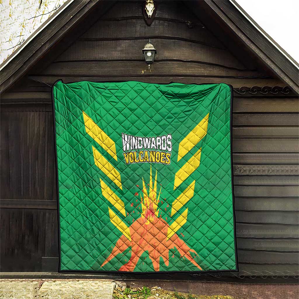 Cricket Windwards Volcanoes Quilt All The Best LAVA Boys