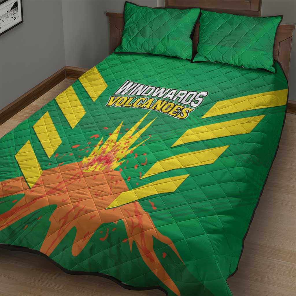 Cricket Windwards Volcanoes Quilt Bed Set All The Best LAVA Boys