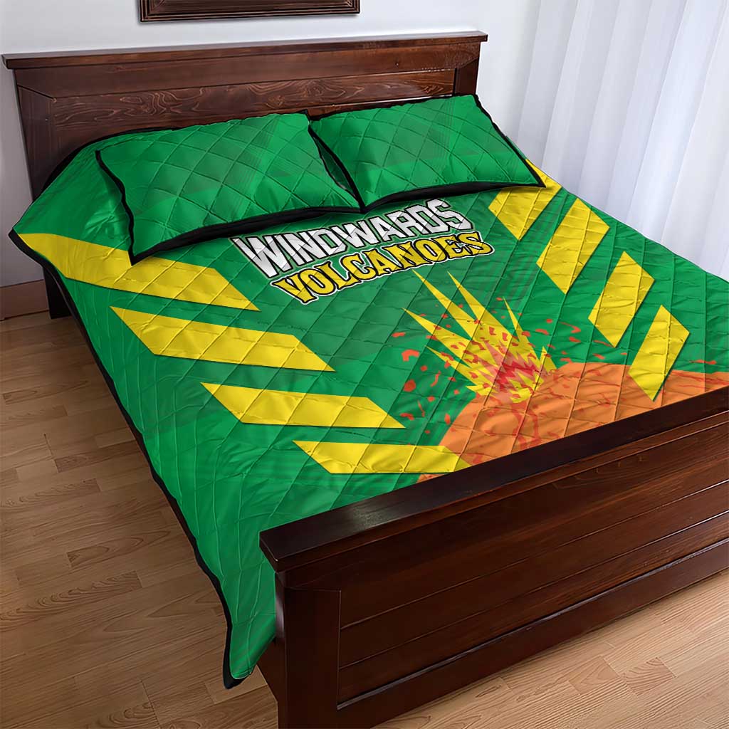 Cricket Windwards Volcanoes Quilt Bed Set All The Best LAVA Boys