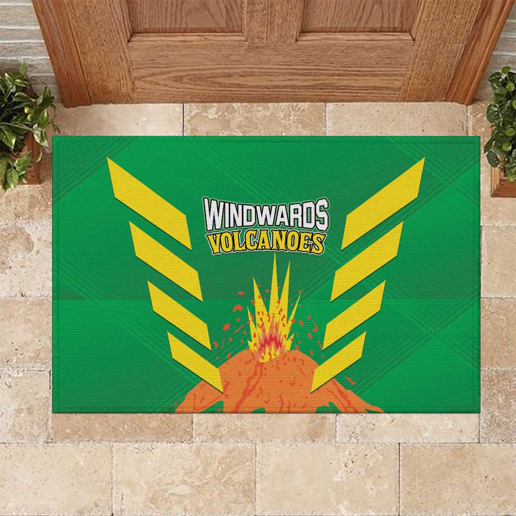 Cricket Windwards Volcanoes Rubber Doormat All The Best LAVA Boys