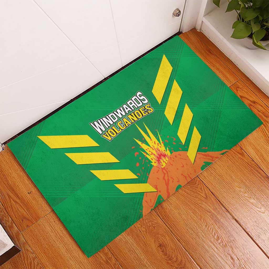 Cricket Windwards Volcanoes Rubber Doormat All The Best LAVA Boys
