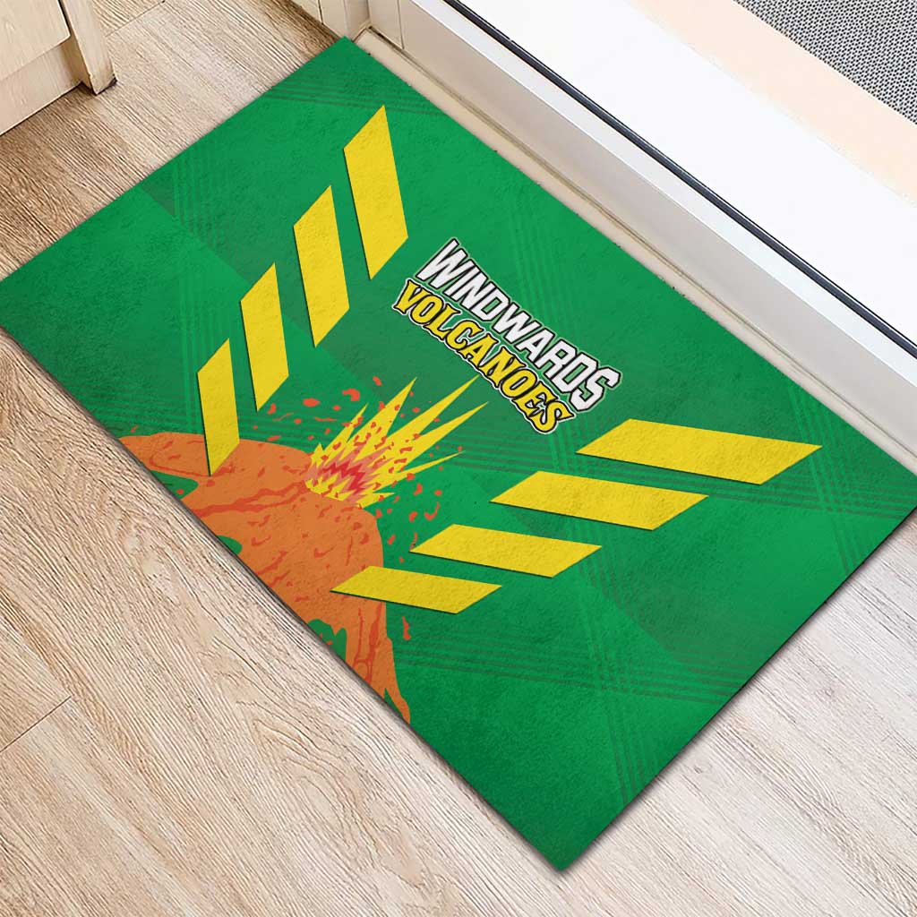Cricket Windwards Volcanoes Rubber Doormat All The Best LAVA Boys