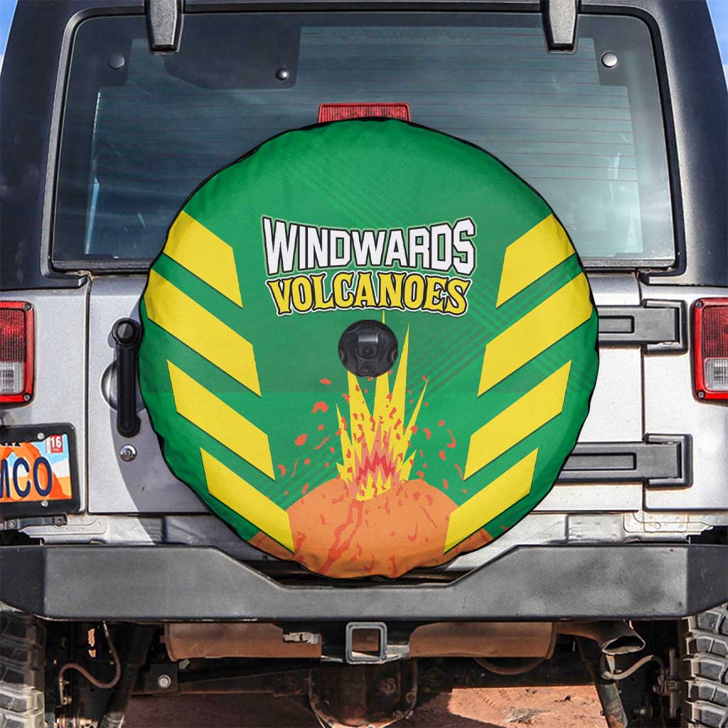Cricket Windwards Volcanoes Spare Tire Cover All The Best LAVA Boys