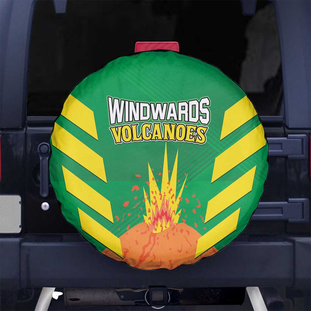 Cricket Windwards Volcanoes Spare Tire Cover All The Best LAVA Boys