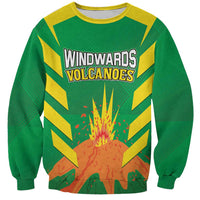 Custom Cricket Windwards Volcanoes Sweatshirt All The Best LAVA Boys