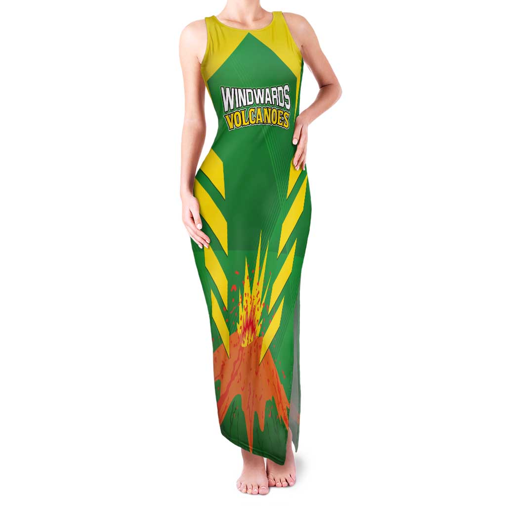 Custom Cricket Windwards Volcanoes Tank Maxi Dress All The Best LAVA Boys
