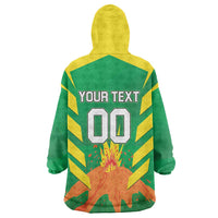 Custom Cricket Windwards Volcanoes Wearable Blanket Hoodie All The Best LAVA Boys