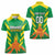 Custom Cricket Windwards Volcanoes Women Polo Shirt All The Best LAVA Boys