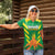 Custom Cricket Windwards Volcanoes Women Polo Shirt All The Best LAVA Boys