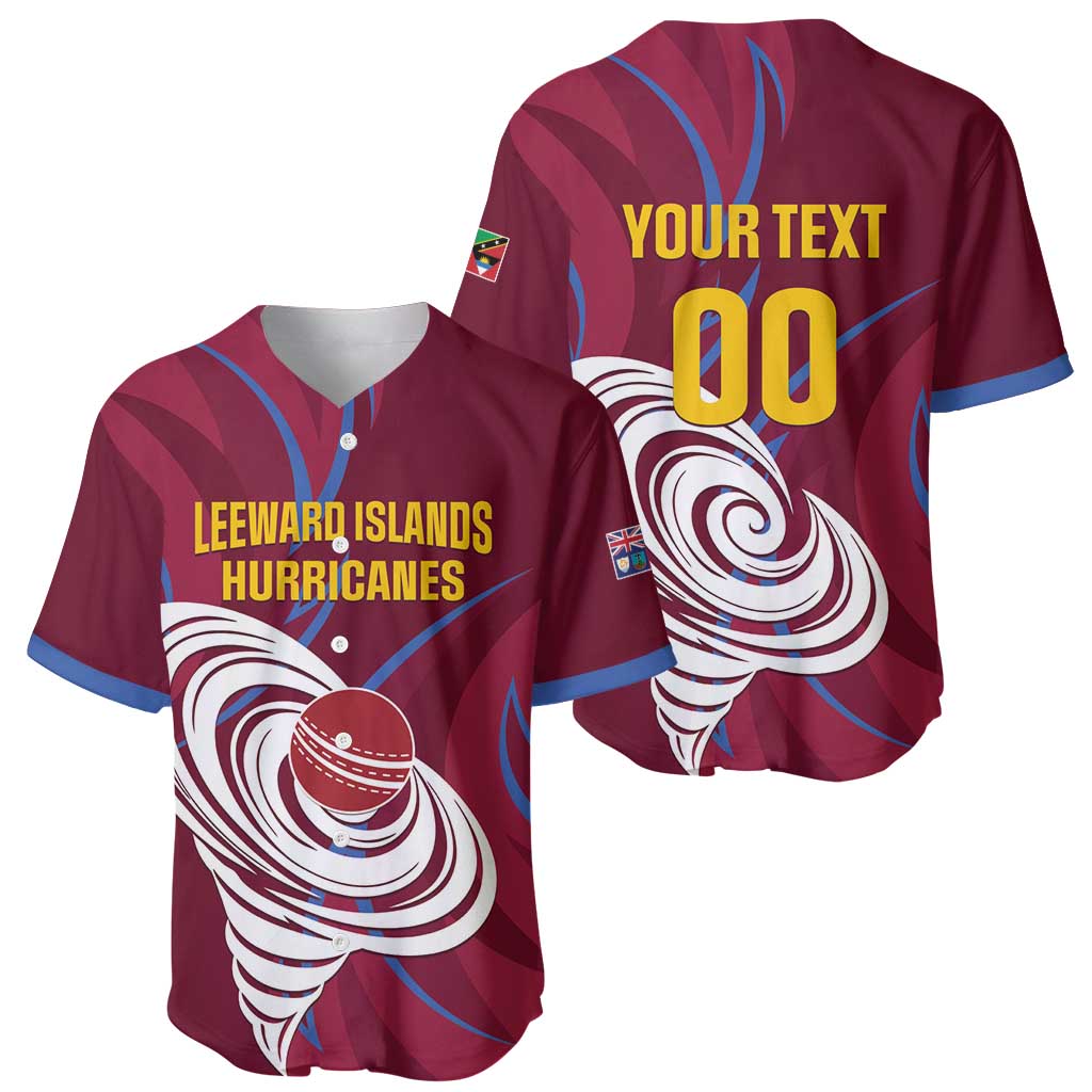 Custom Cricket Leeward Hurricanes Baseball Jersey Come On Hurricanes Boys