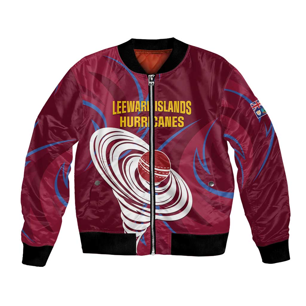 Custom Cricket Leeward Hurricanes Bomber Jacket Come On Hurricanes Boys