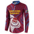 Custom Cricket Leeward Hurricanes Button Sweatshirt Come On Hurricanes Boys