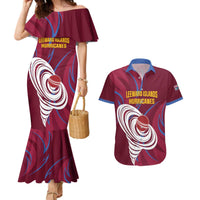 Custom Cricket Leeward Hurricanes Couples Matching Mermaid Dress and Hawaiian Shirt Come On Hurricanes Boys