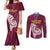 Custom Cricket Leeward Hurricanes Couples Matching Mermaid Dress and Long Sleeve Button Shirt Come On Hurricanes Boys