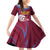 Custom Cricket Leeward Hurricanes Family Matching Off Shoulder Short Dress and Hawaiian Shirt Come On Hurricanes Boys