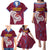 Custom Cricket Leeward Hurricanes Family Matching Puletasi and Hawaiian Shirt Come On Hurricanes Boys