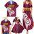 Custom Cricket Leeward Hurricanes Family Matching Summer Maxi Dress and Hawaiian Shirt Come On Hurricanes Boys