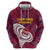 Custom Cricket Leeward Hurricanes Hoodie Come On Hurricanes Boys