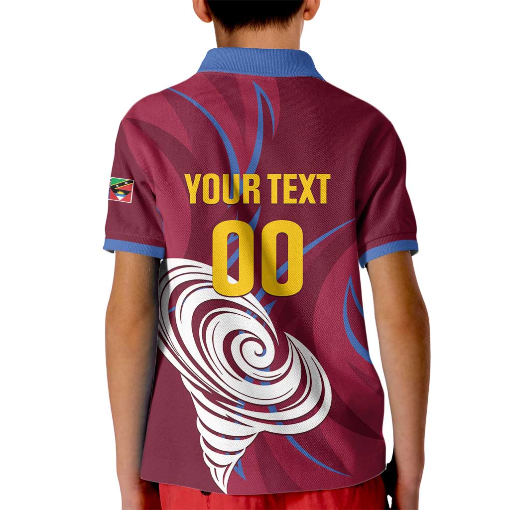 Custom Cricket Leeward Hurricanes Kid Polo Shirt Come On Hurricanes Boys