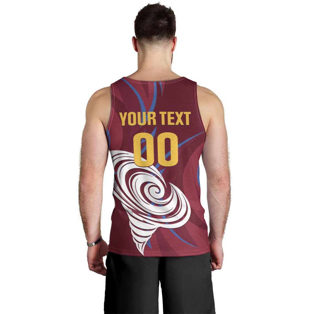 Custom Cricket Leeward Hurricanes Men Tank Top Come On Hurricanes Boys