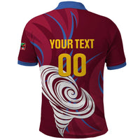 Custom Cricket Leeward Hurricanes Polo Shirt Come On Hurricanes Boys