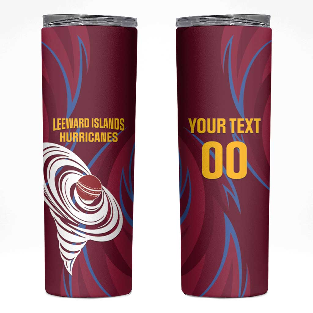 Custom Cricket Leeward Hurricanes Skinny Tumbler Come On Hurricanes Boys